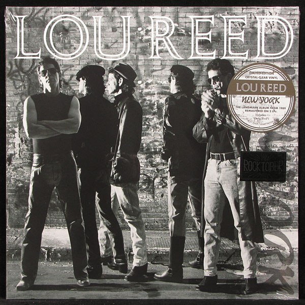 LP Lou Reed — New York (2LP, coloured vinyl) фото