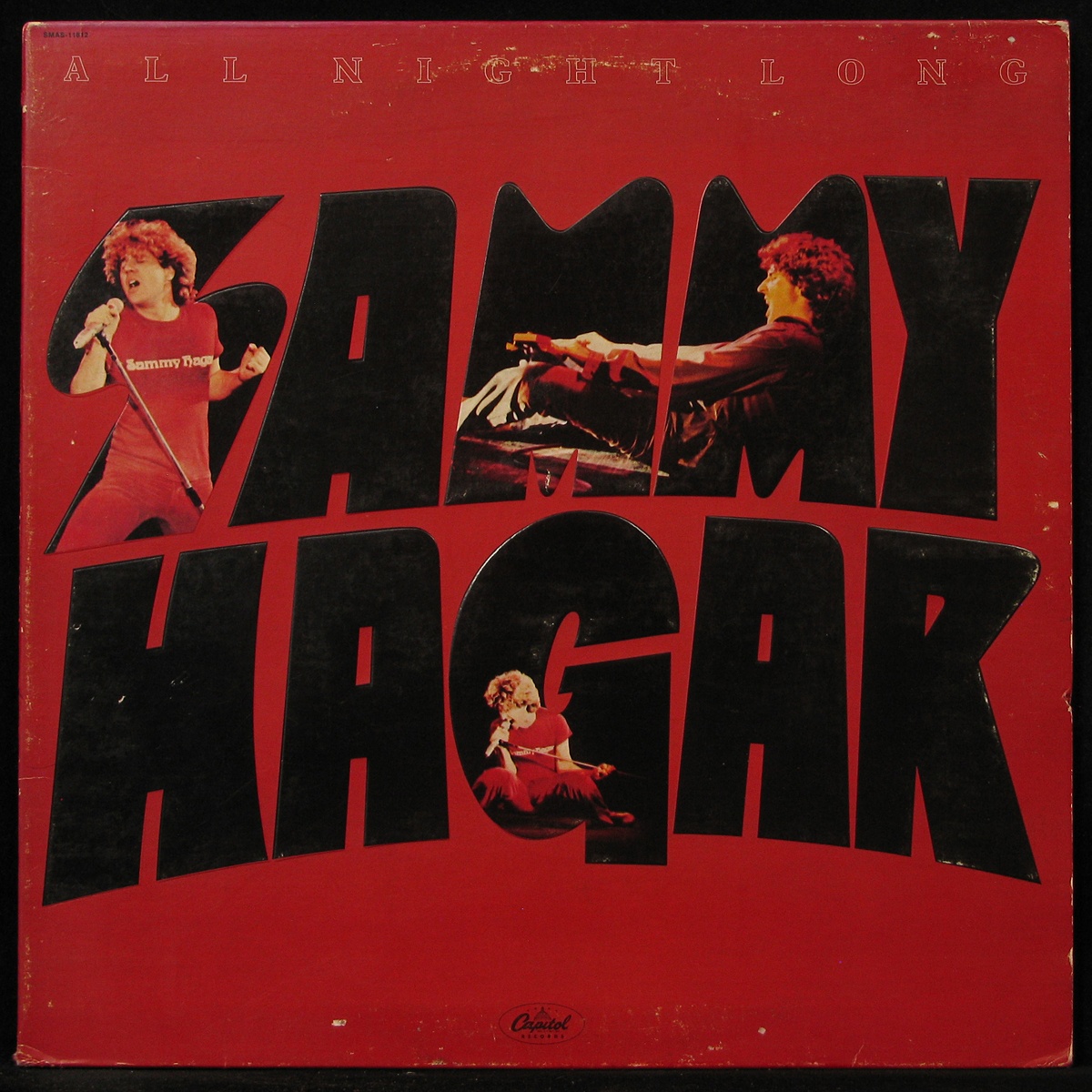 LP Sammy Hagar — All Night Long фото