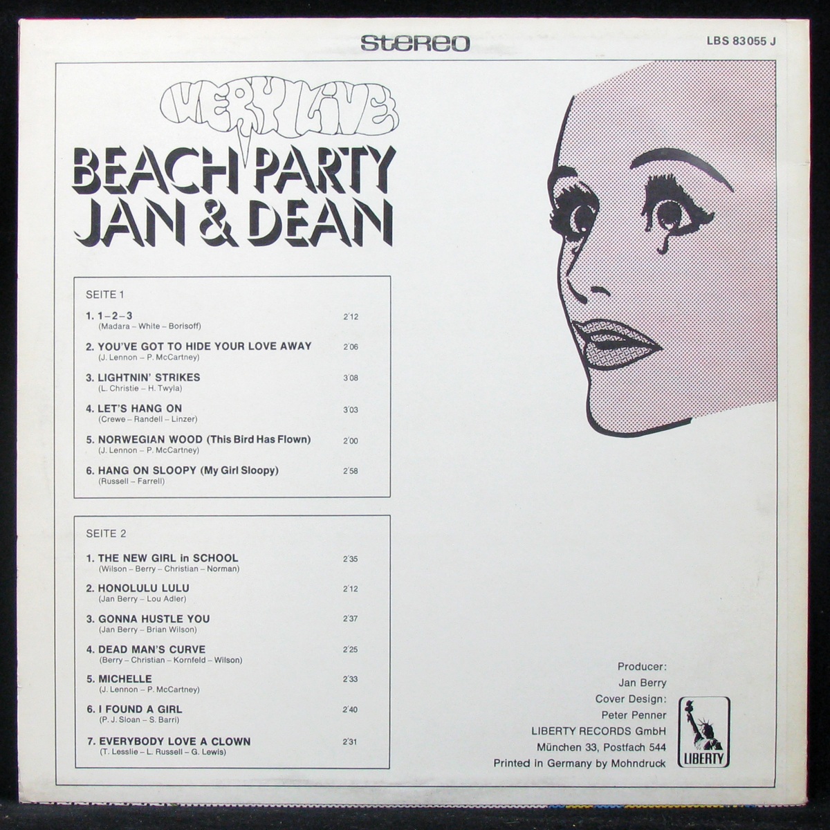 LP Jan & Dean — Beach Party фото 2