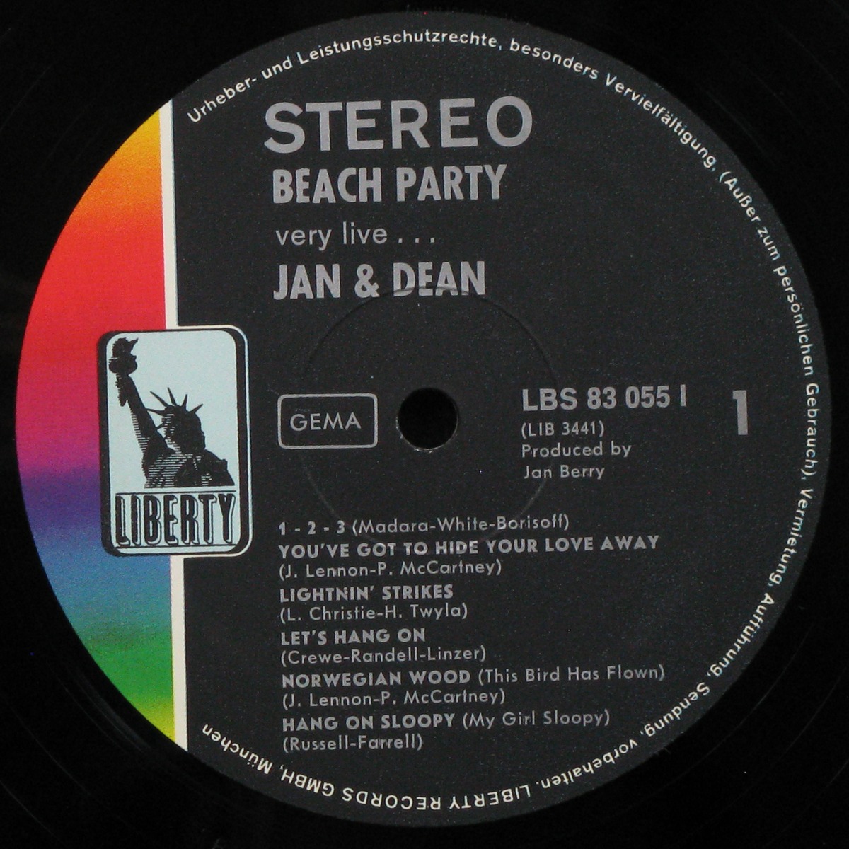 LP Jan & Dean — Beach Party фото 3
