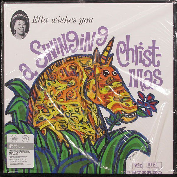 LP Ella Fitzgerald — Ella Wishes You A Swinging Christmas (Acoustic Sounds Series) фото