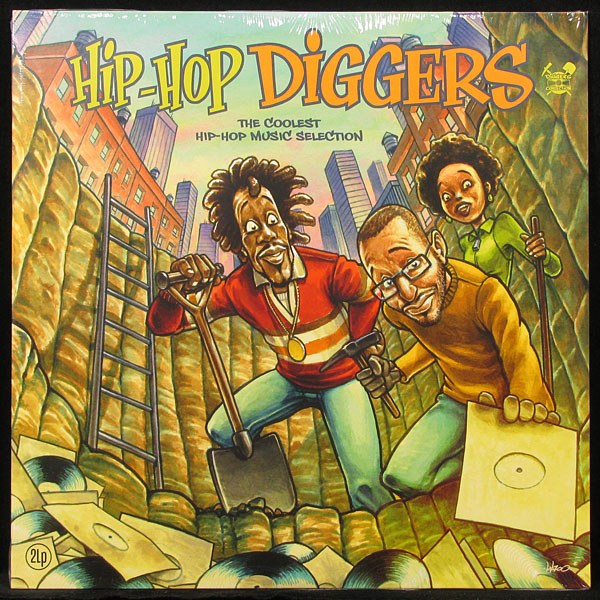LP V/A — Hip-Hop Diggers (2LP) фото