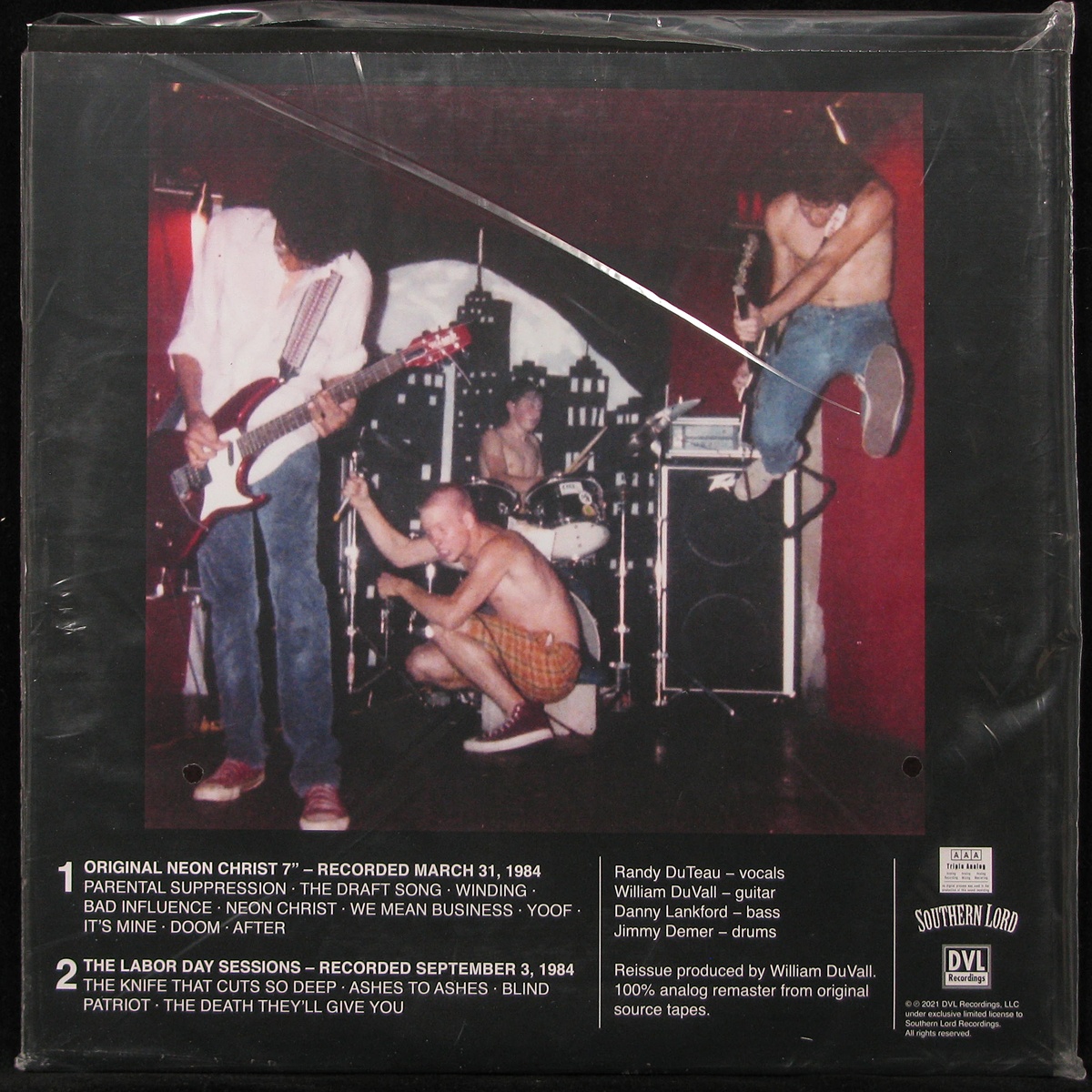 LP Neon Christ — 1984 (+ booklet) фото 2