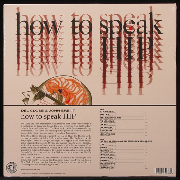 LP Del Close & John Brent — How To Speak Hip фото 2