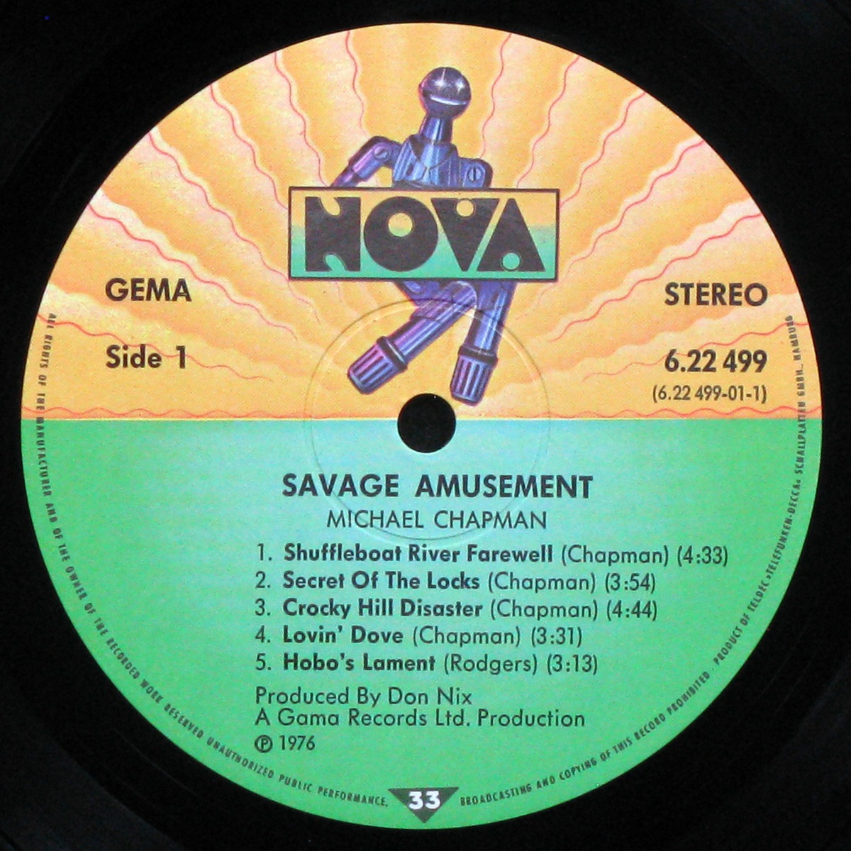 LP Michael Chapman — Savage Amusement фото 2