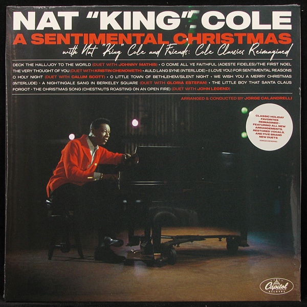 LP Nat King Cole — A Sentimental Christmas: Cole Classics Reimagined фото