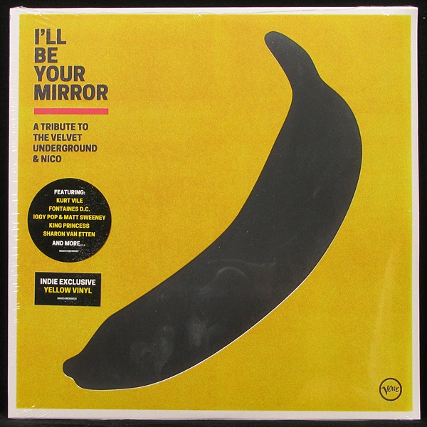 LP V/A — I'll Be Your Mirror - A Tribute To The Velvet Underground & Nico (2LP, coloured vinyl) фото