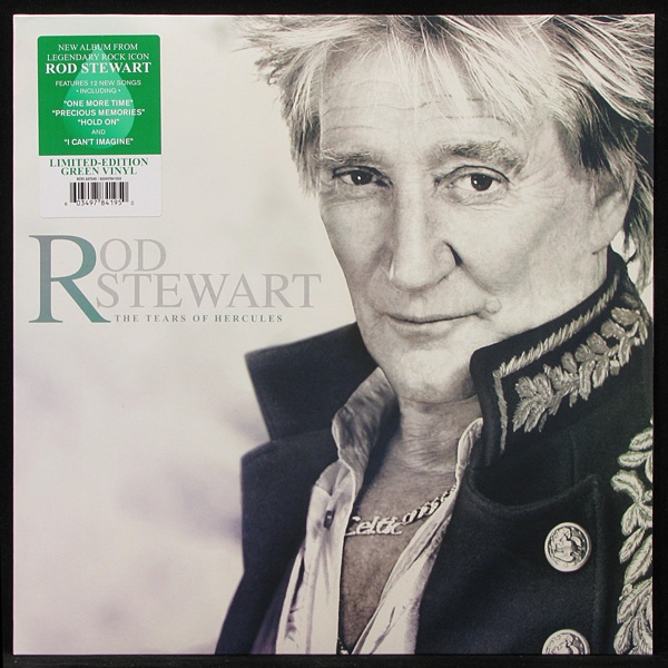 LP Rod Stewart — Tears Of Hercules (coloured vinyl) фото