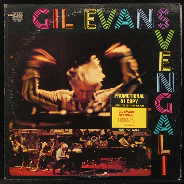 LP Gil Evans — Svengali (promo) фото
