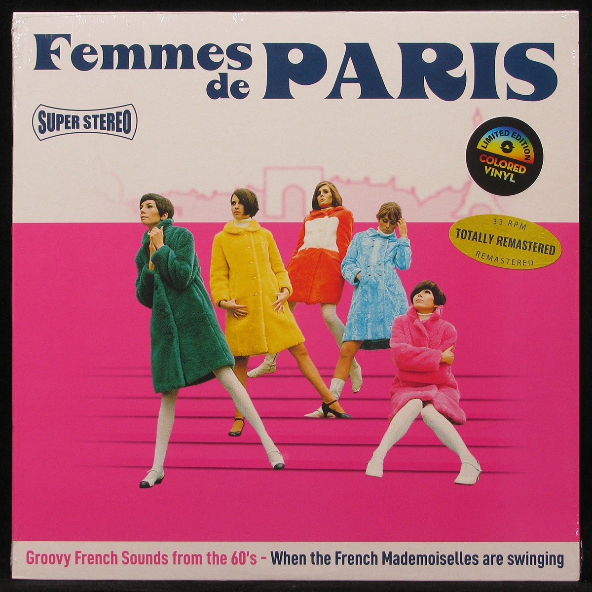 LP V/A — Femmes De Paris (coloured vinyl) фото