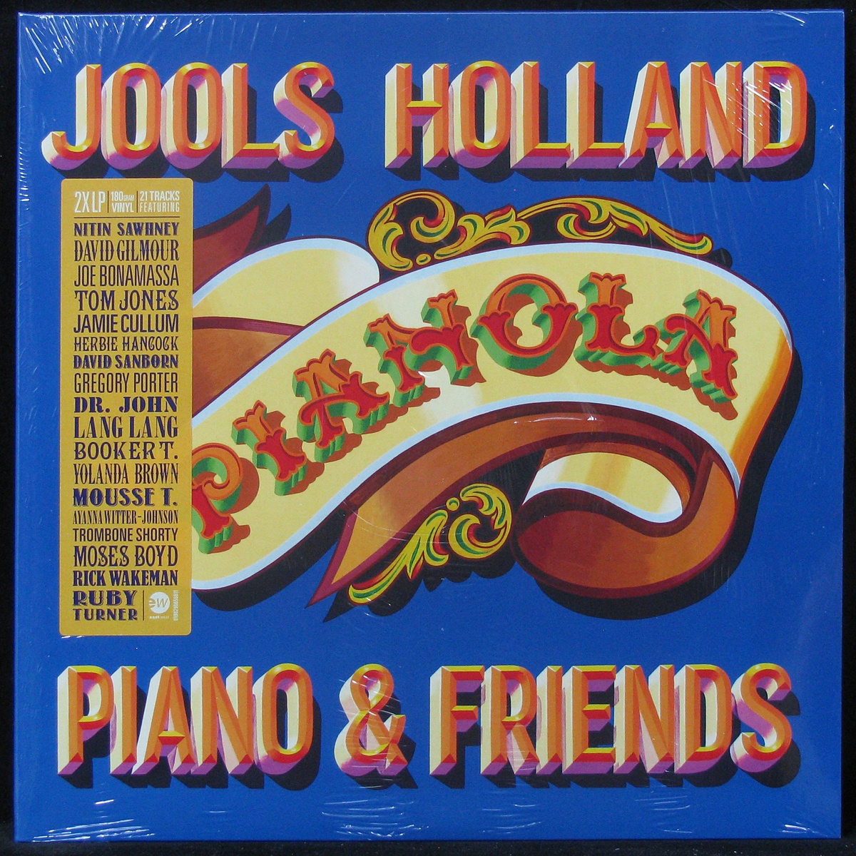 LP Jools Holland — Pianola piano & friends (2LP) фото