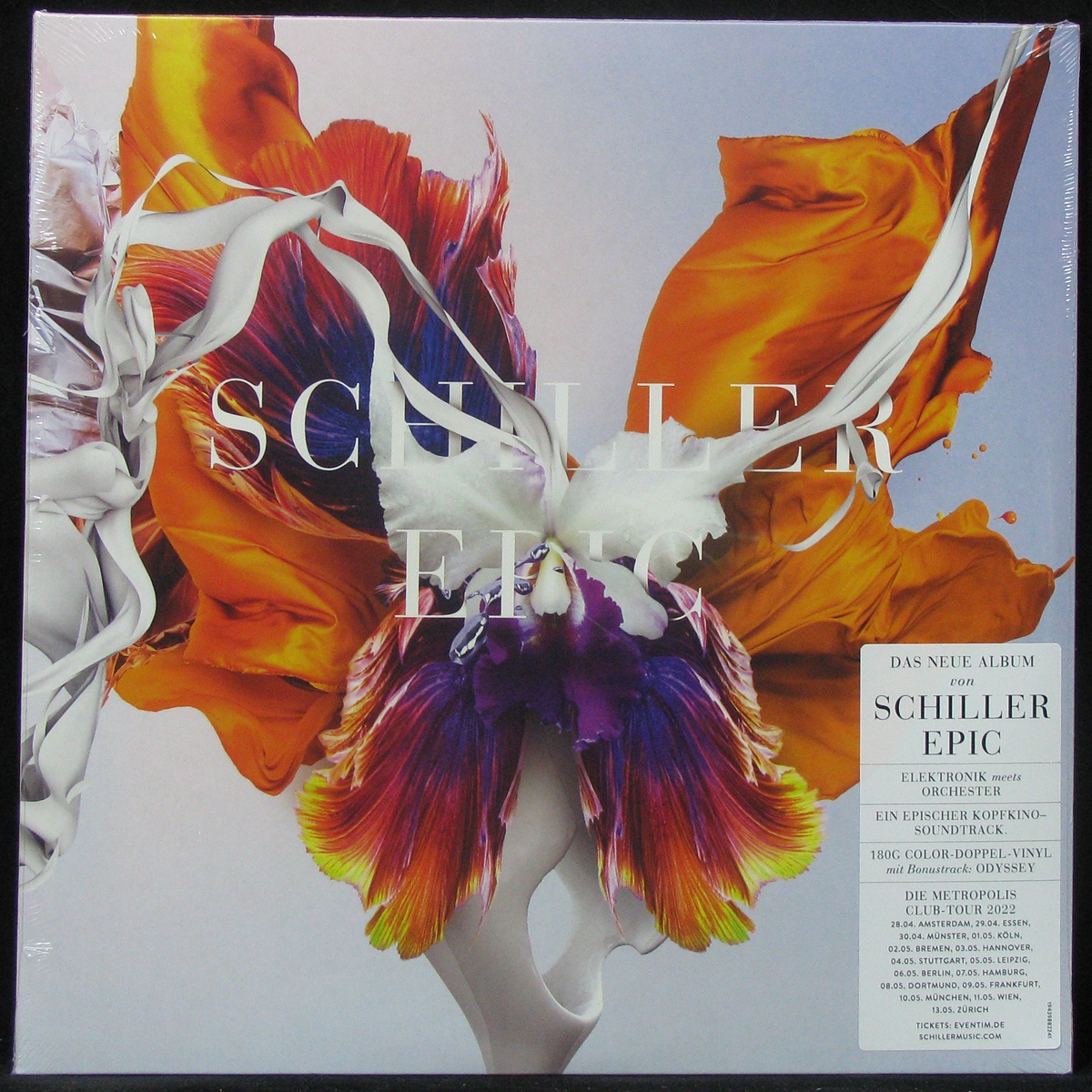 Пластинка Schiller - Epic (2LP, coloured vinyl), 2021, SS/SS, 284769