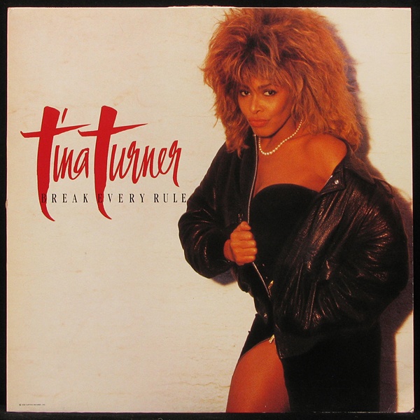 LP Tina Turner — Break Every Rule (club edition) фото