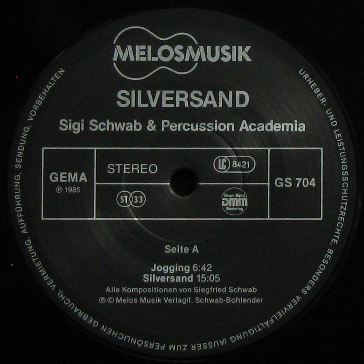 LP Sigi Schwab / Percussion Academia — Silversand фото 2