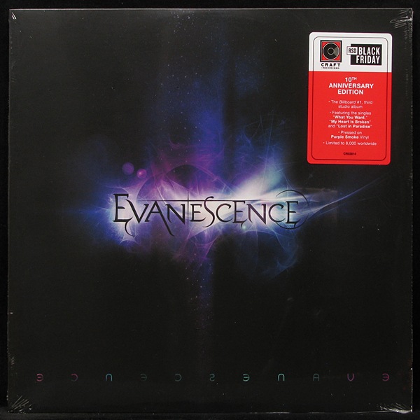 LP Evanescence — Evanescence (coloured vinyl) фото