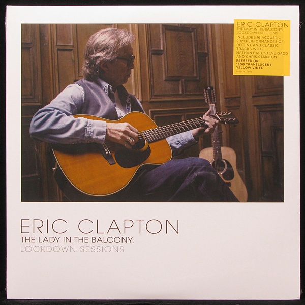 LP Eric Clapton — Lady In The Balcony: Lockdown Sessions (2LP, coloured vinyl) фото