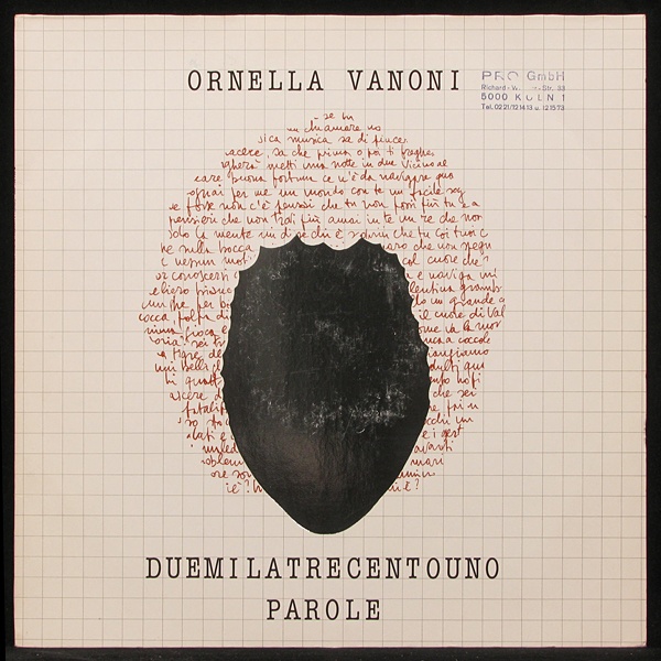 LP Ornella Vanoni — Duemilatrecentouno Parole фото