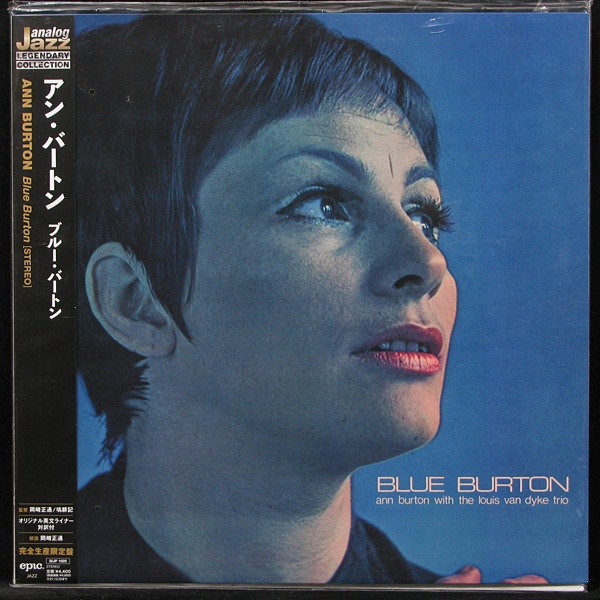 LP Ann Burton / Louis Van Dyke Trio — Blue Burton (+ obi) фото