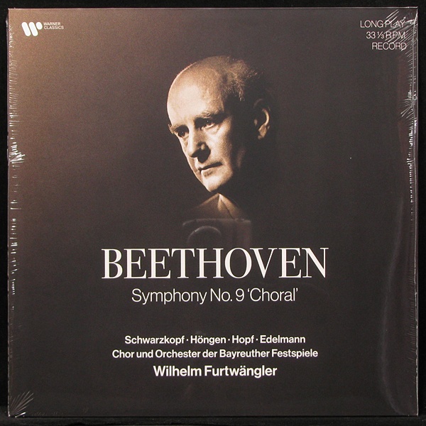 LP Wilhem Furtwagner — Beethoven: Symphony No. 9 'Choral' (2LP) фото
