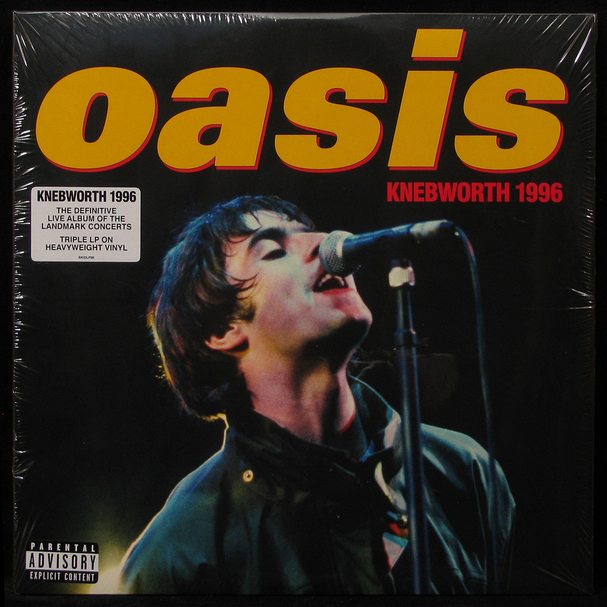 LP Oasis — Knebworth 1996 (3LP) фото