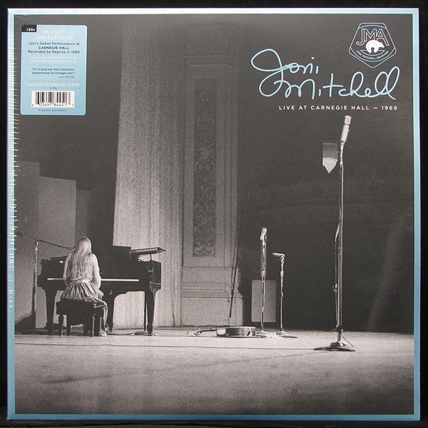 LP Joni Mitchell — Live At Carnegie Hall, 1969 (3LP, Box-set) фото