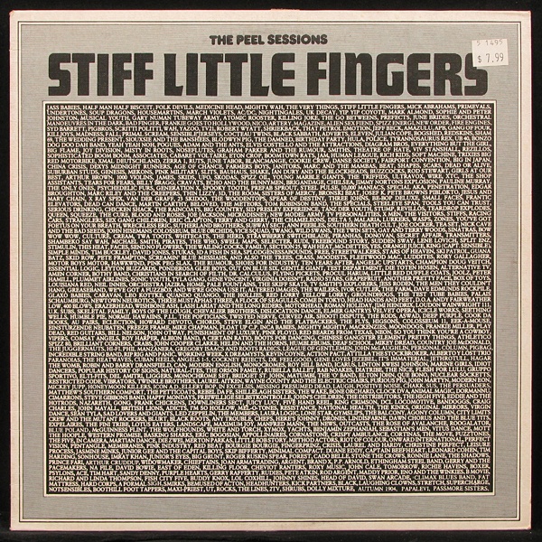 LP Stiff Little Fingers — Peel Sessions фото