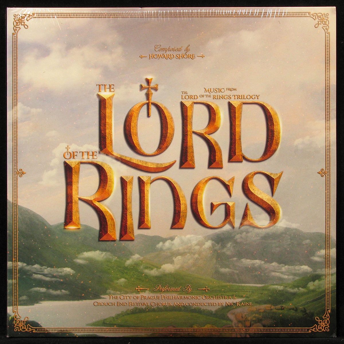 LP Nic Raine / City Of Prague Philharmonic Orchestra — Music From The Lord Of The Rings Trilogy (3LP, coloured vinyl) фото