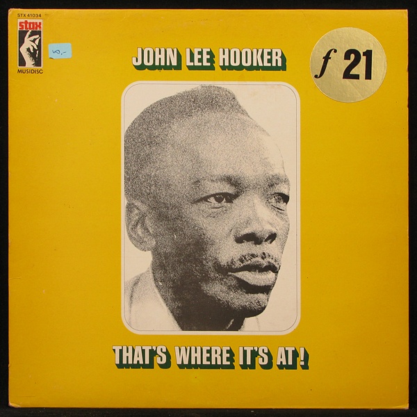 LP John Lee Hooker — That's Where It's At ! фото
