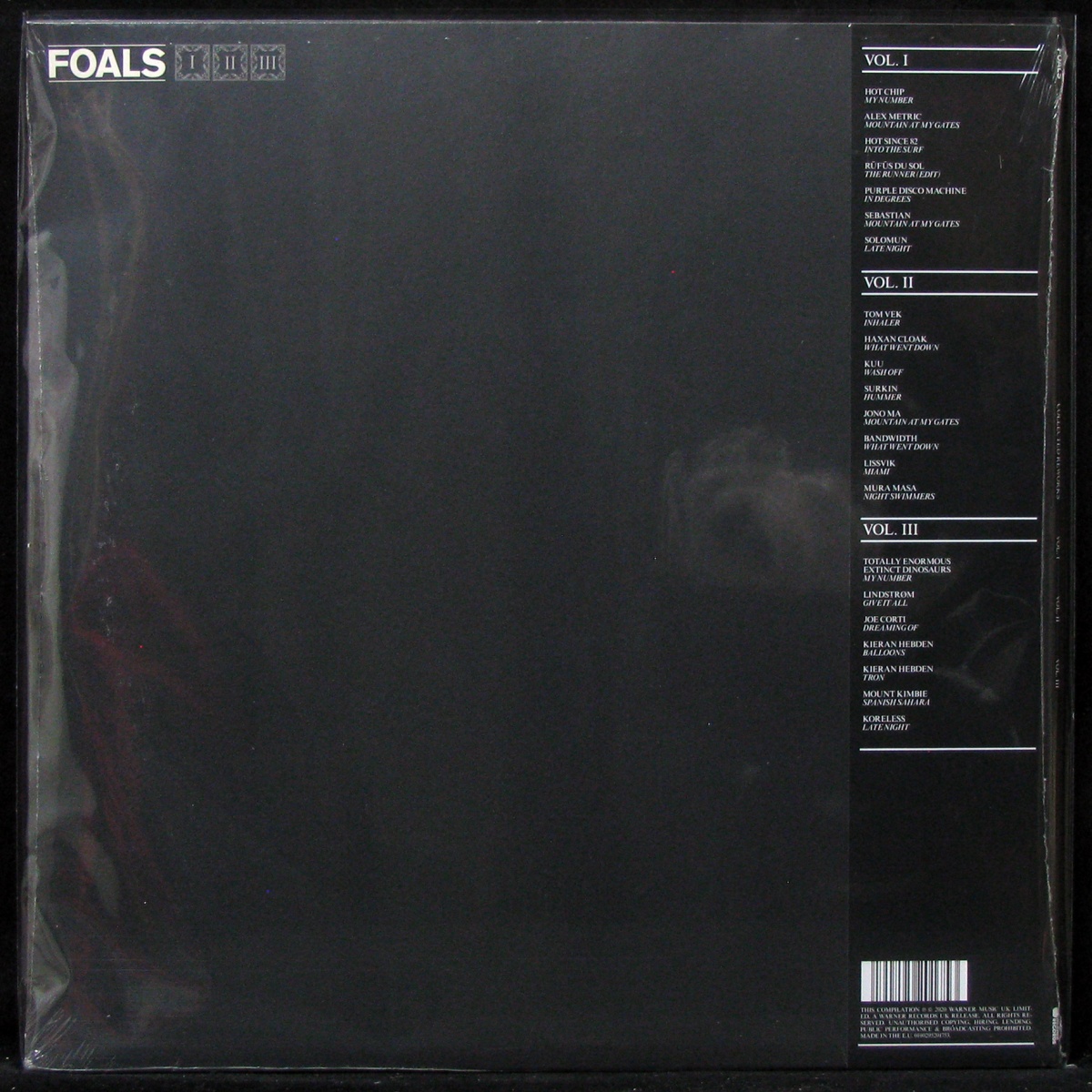 LP Foals — Collected Reworks (3LP, coloured vinyl) фото 2