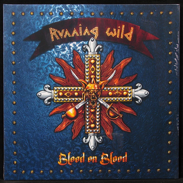 LP Running Wild — Blood On Blood (2LP, coloured vinyl) фото