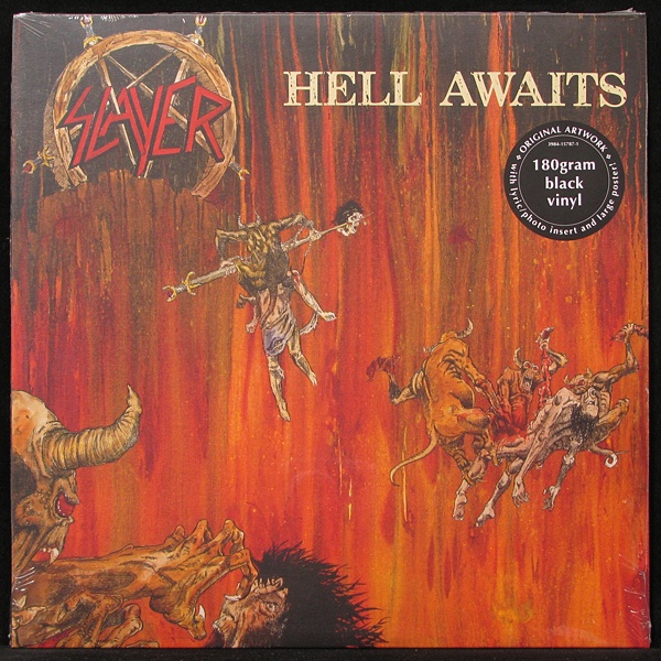 LP Slayer — Hell Awaits (+ poster) фото