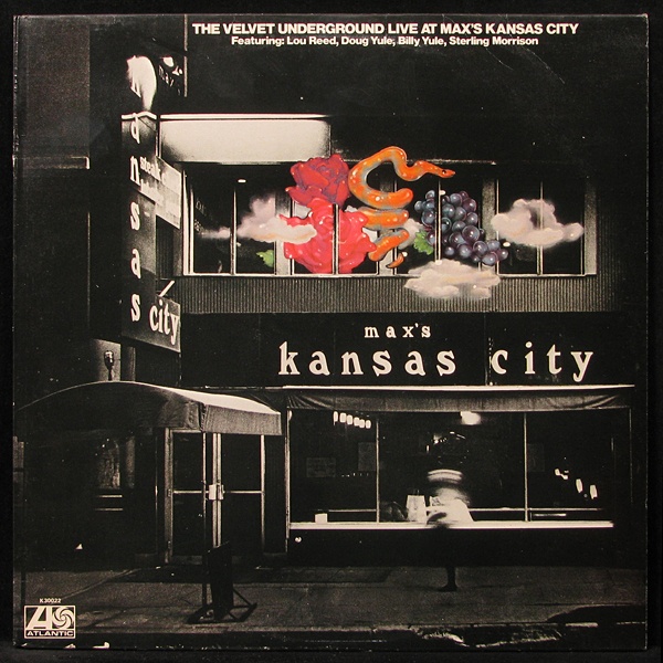 LP Velvet Underground — Live At Max's Kansas City (mono) фото