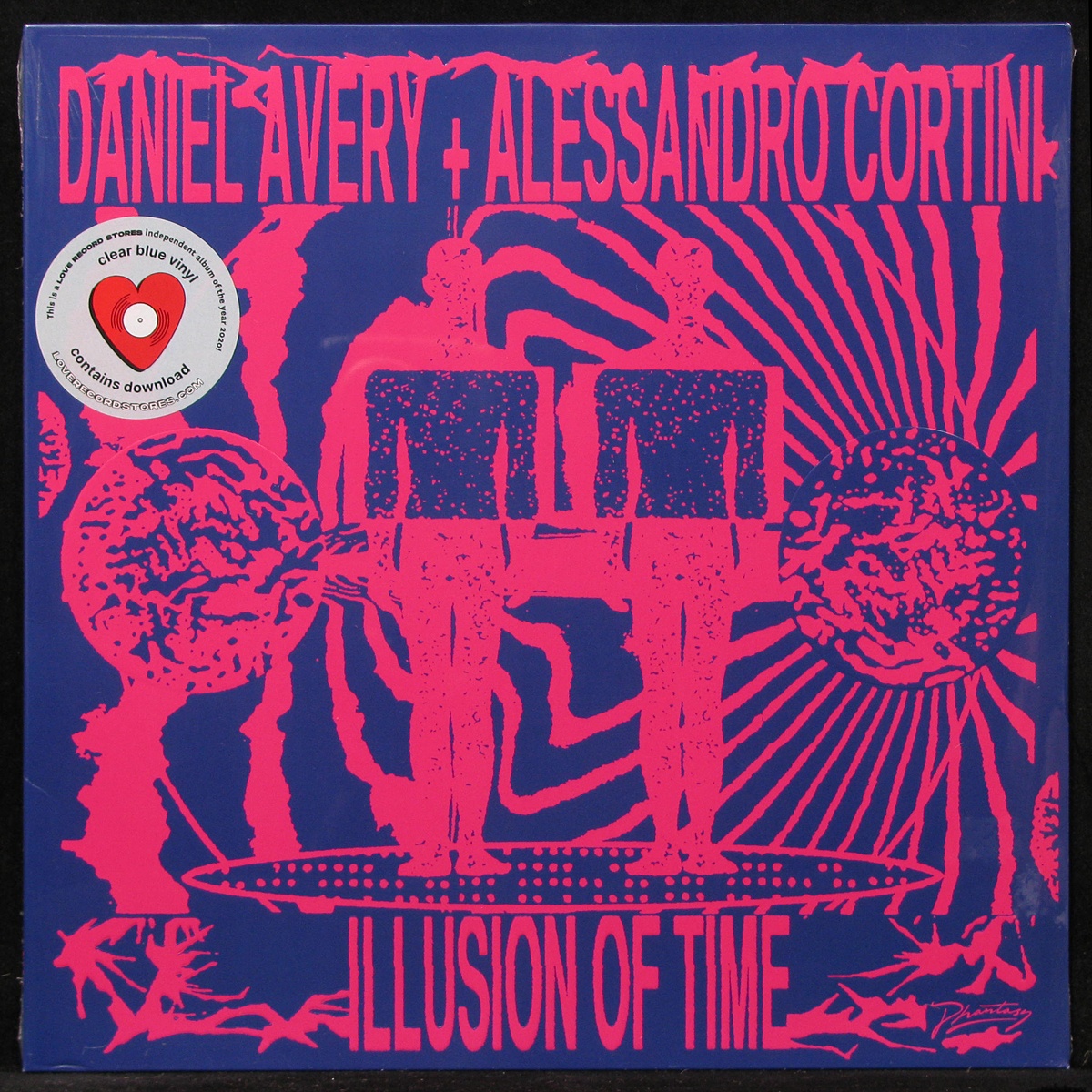 LP Daniel Avery / Alessandro Cortini — Illusion Of Time (coloured vinyl) фото