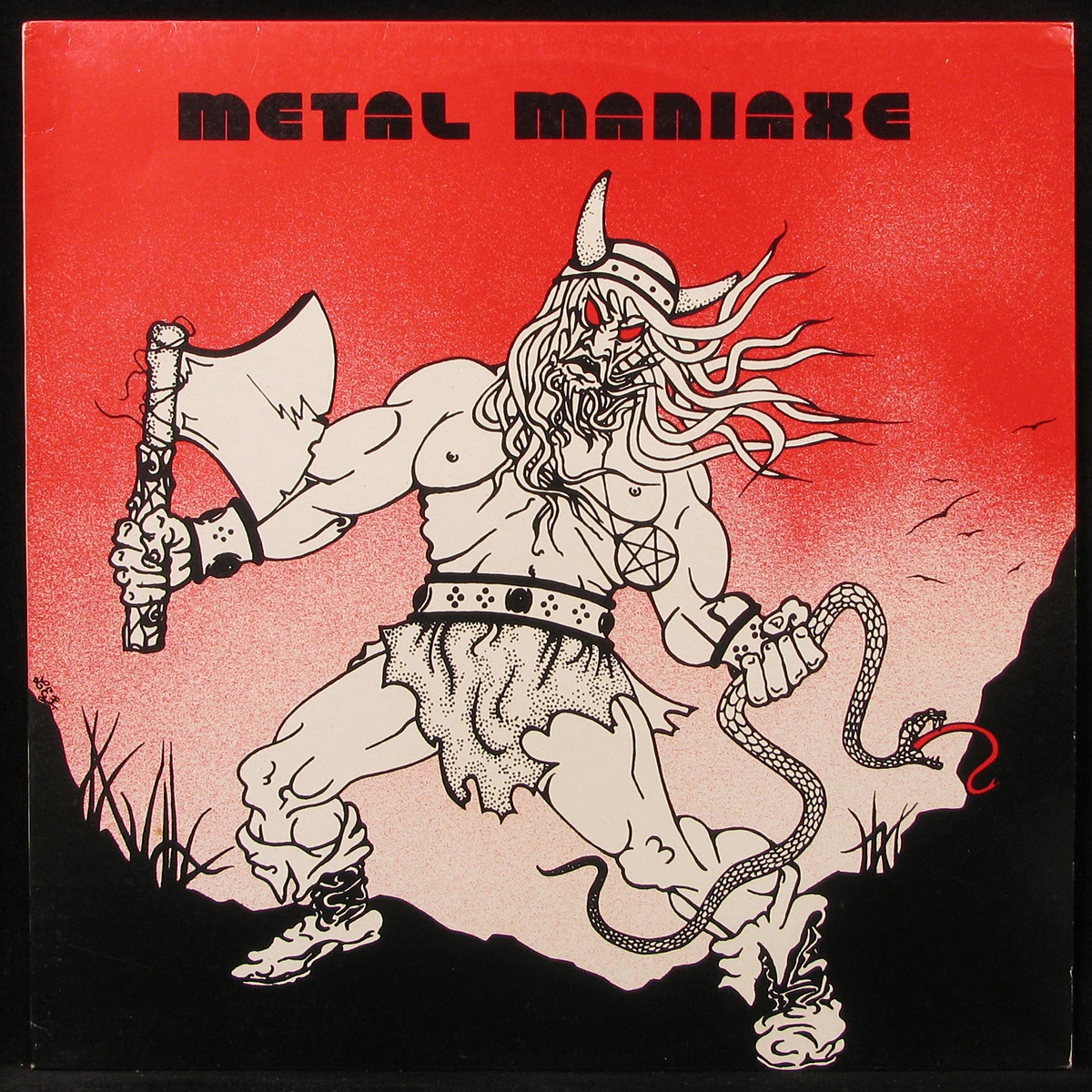 LP V/A — Metal Maniaxe фото