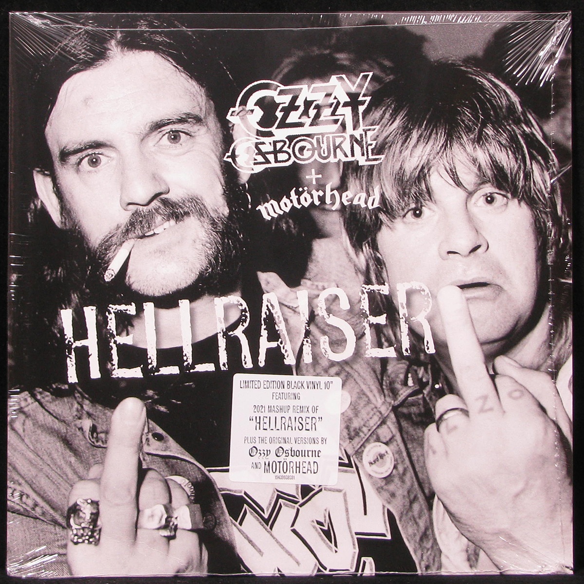 LP Ozzy Osbourne / Motorhead — Hellraiser (2021 Mashup Remix) (maxi) фото