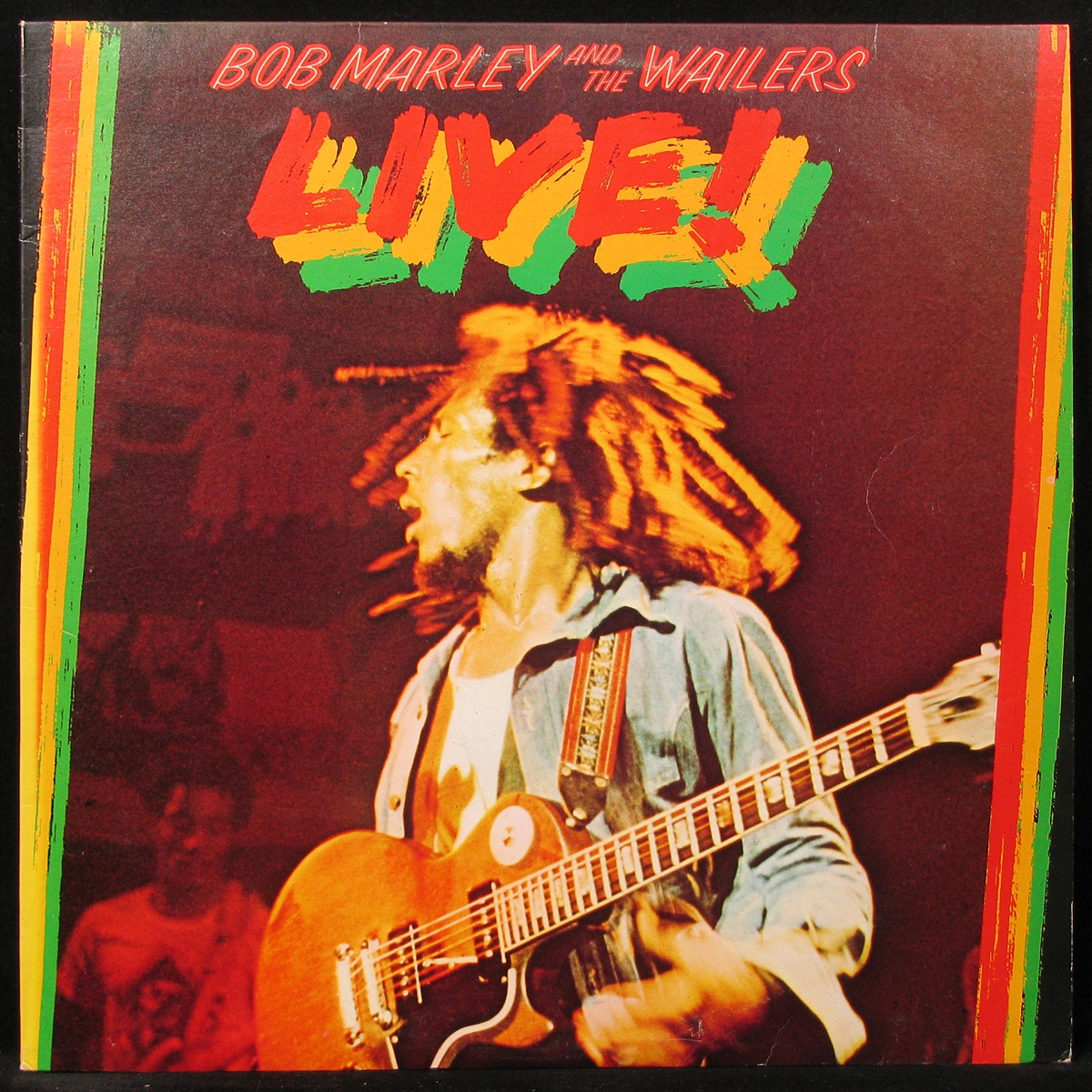 LP Bob Marley & The Wailers — Live! (+ poster) фото