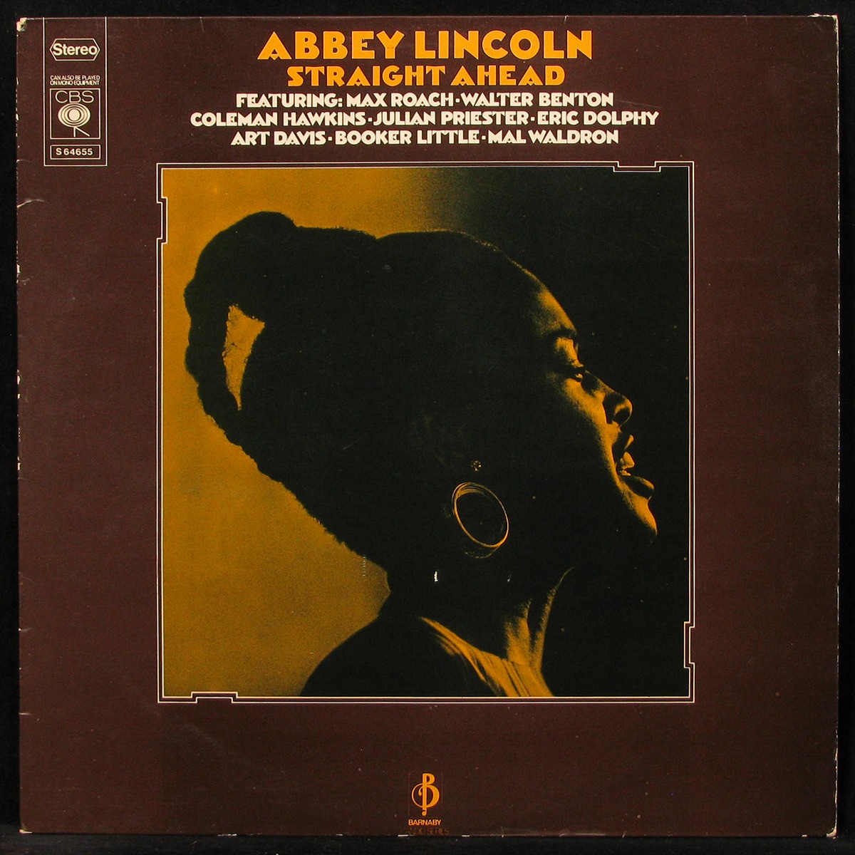 LP Abbey Lincoln — Straight Ahead фото