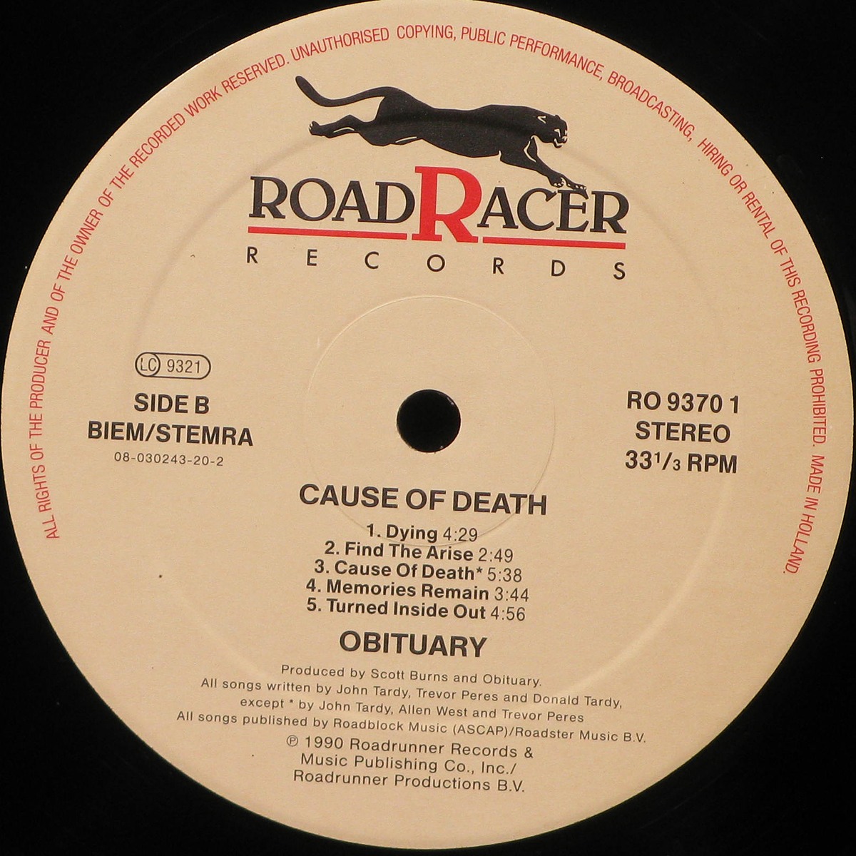 LP Obituary — Cause Of Death фото 5
