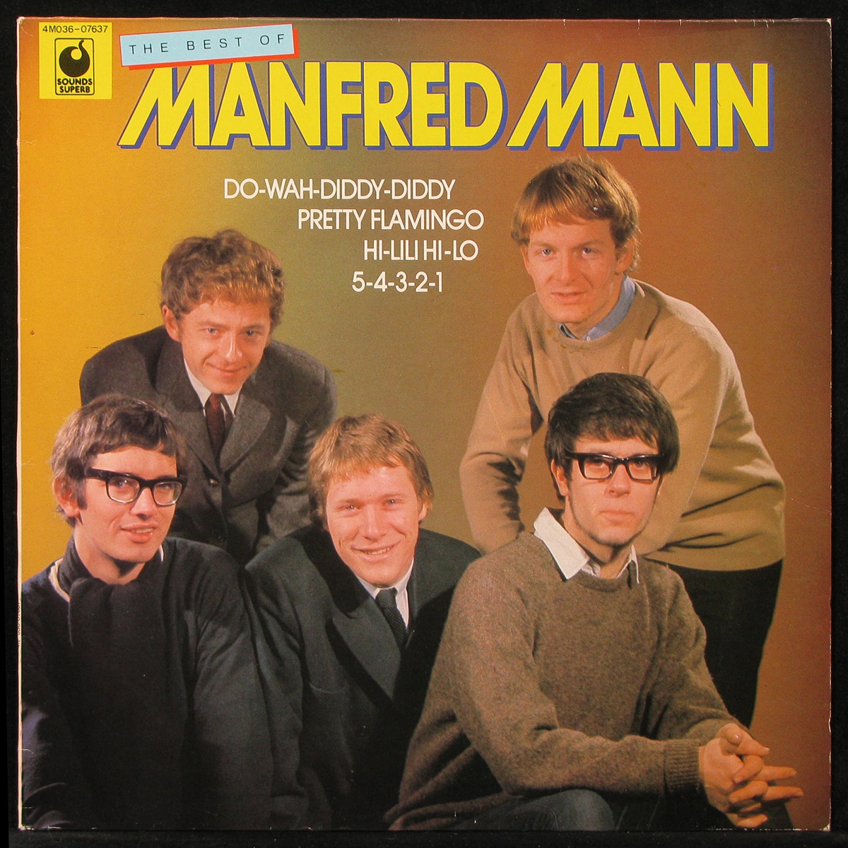 LP Manfred Mann — Best Of Manfred Mann фото