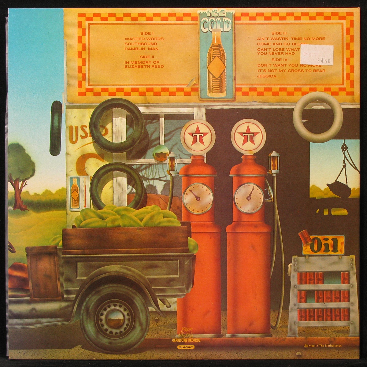 LP Allman Brothers Band — Wipe The Windows, Check The Oil, Dollar Gas (2LP) фото 2