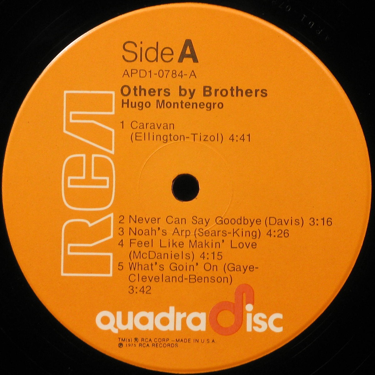 LP Hugo Montenegro — Others By Brothers (quadraphonic) фото 3