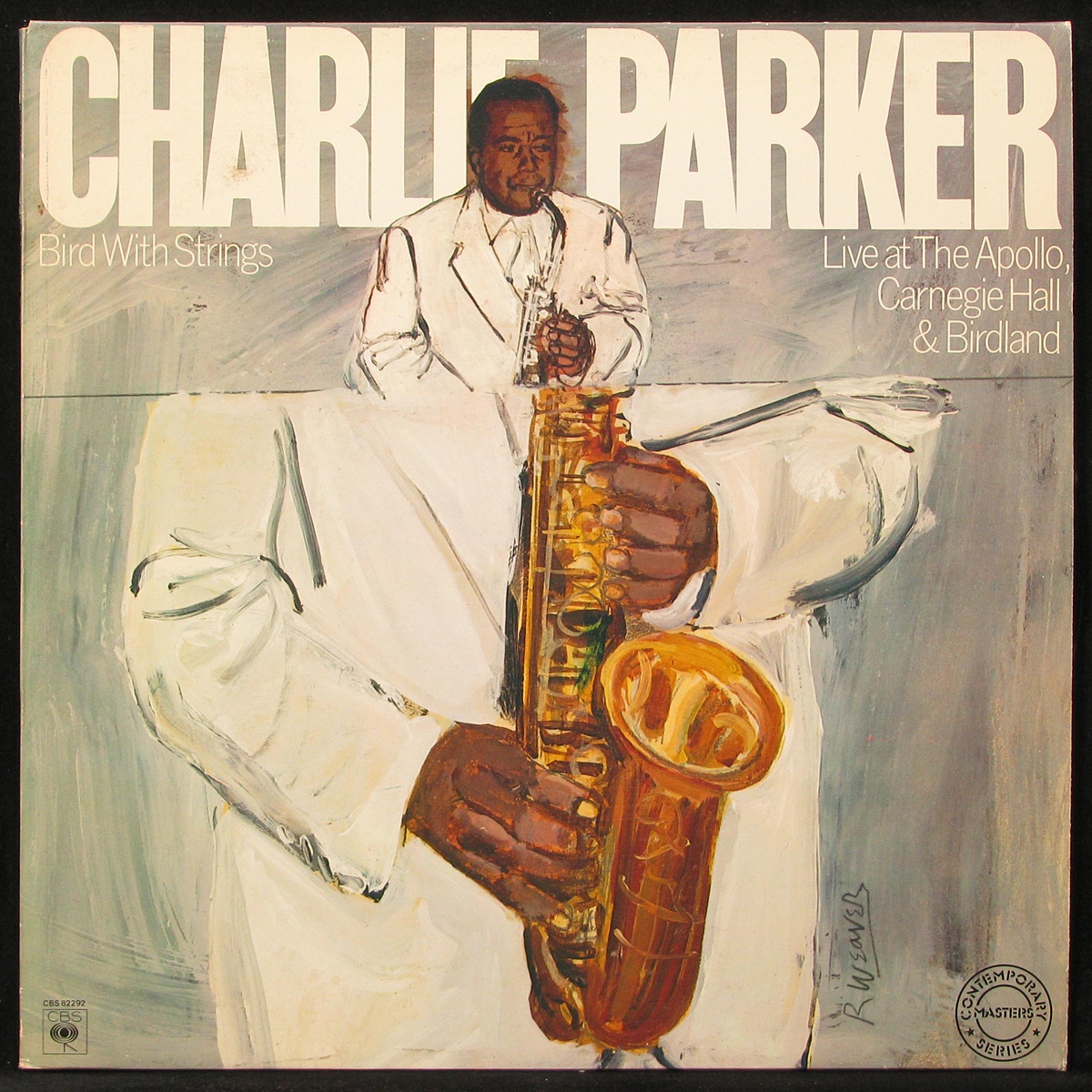 LP Charlie Parker — Bird With Strings (Live At The Apollo, Carnegie Hall & Birdland) (mono) фото
