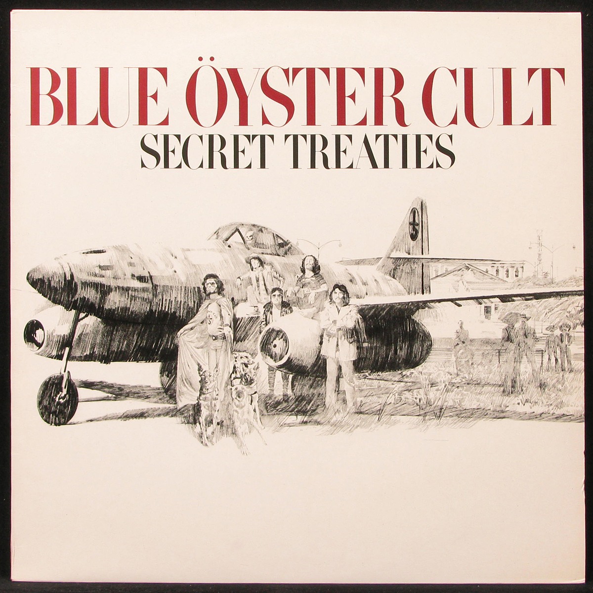 LP Blue Oyster Cult — Secret Treaties фото