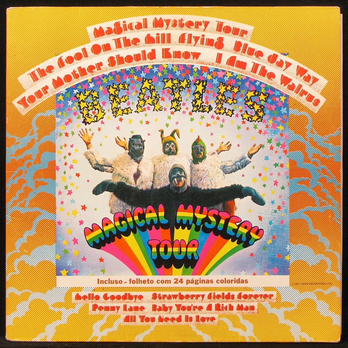 LP Beatles — Magical Mystery Tour (+ book) фото