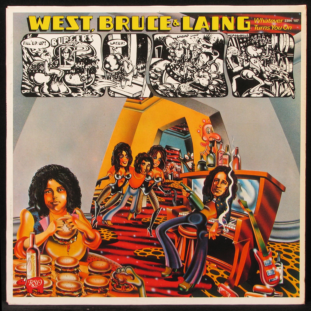 Купить виниловую пластинку West, Bruce & Laing - Whatever Turns You On ...