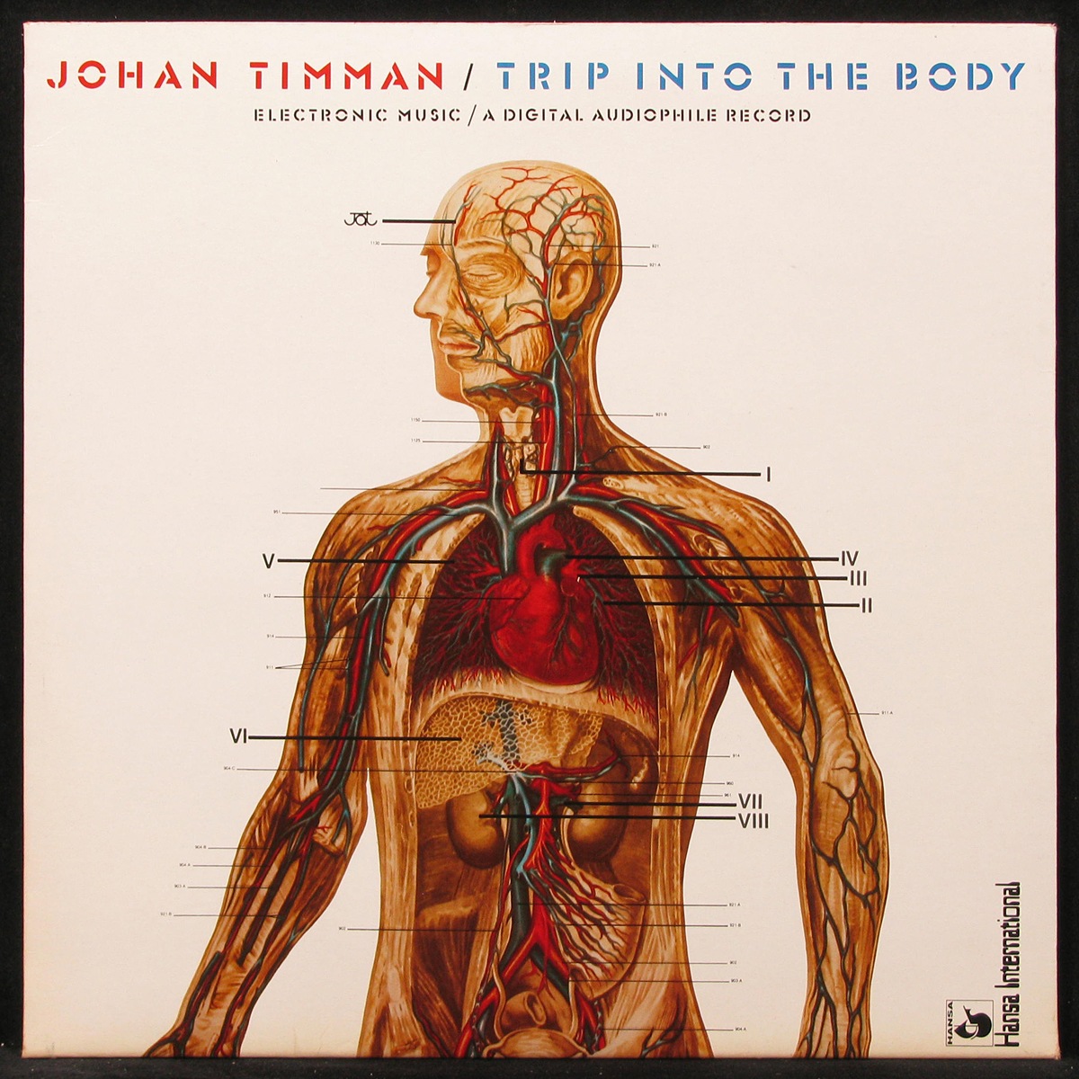 LP Johan Timman — Trip Into The Body фото