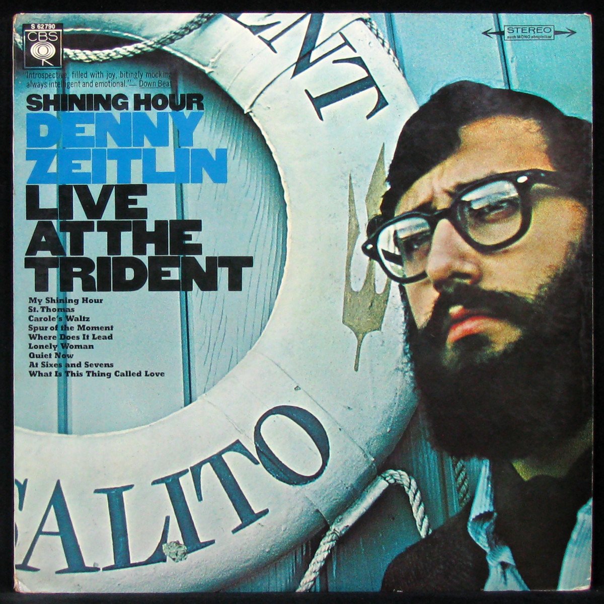 LP Denny Zeitlin — Shining Hour - Live At The Trident фото