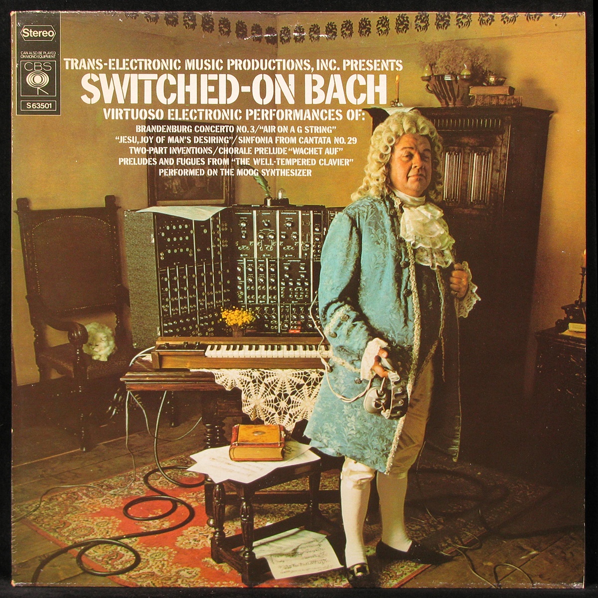 LP Walter Carlos — Switched-On Bach фото