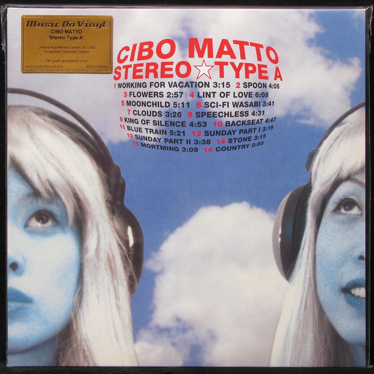 LP Cibo Matto — Stereo Type A (2LP, coloured vinyl) фото
