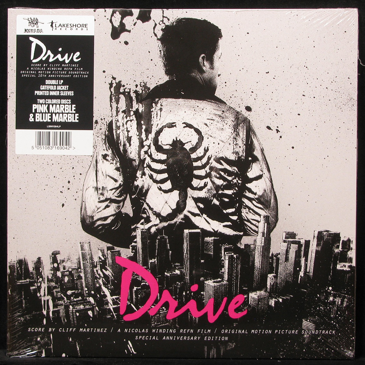 LP Cliff Martinez — Drive (2LP, coloured vinyl) фото